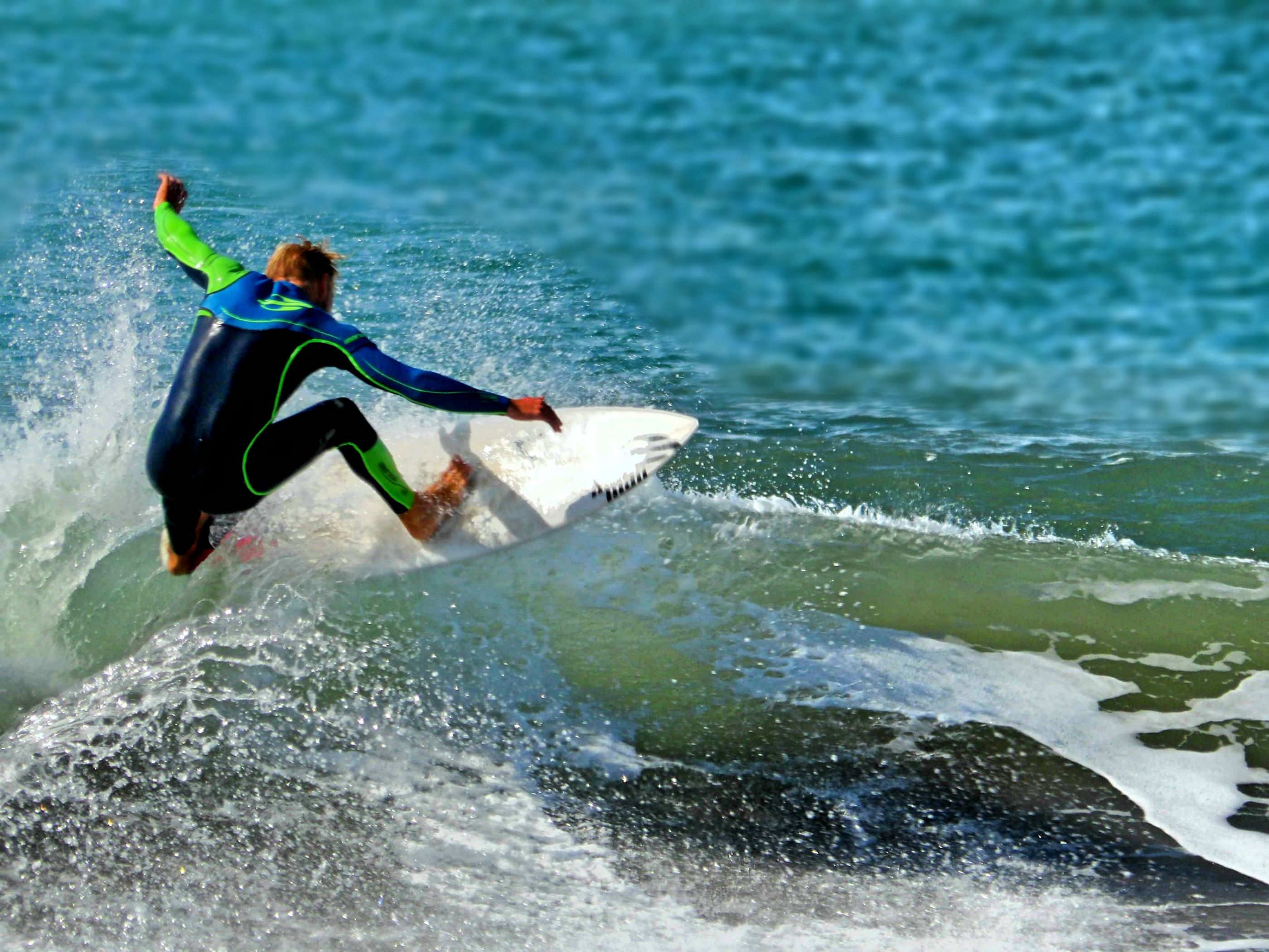 Surfeando en Quequen